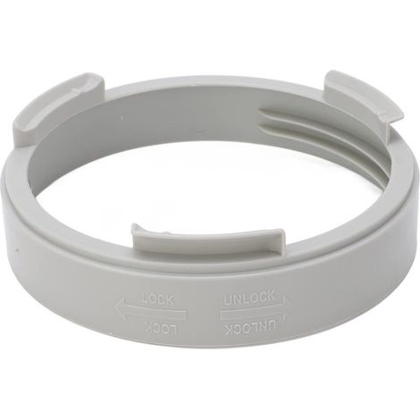 Interface de Tuyau de Conduit D'échappement de Climatiseur Adaptateur, 150mm/5.9in Interface de Rond D'interface Connecteur de Tuyau de Fenêtre D'échappement Portable AC Coupleur de Climatiseur (1/5)