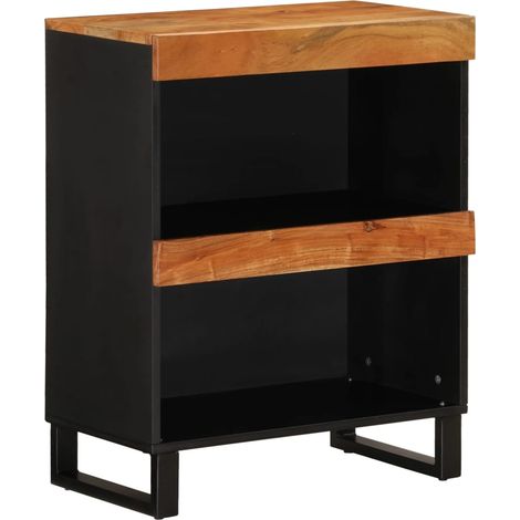 Credenza 60x33x75 cm in Legno Massello di Acacia vidaXL (1/5)