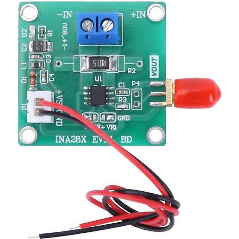 DC 3-18V INA282 Modul Gleichtaktbereich Bidirektionaler Stromsensor Shunt-Überwachung Drift