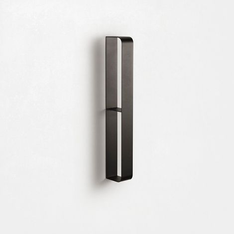 Porte-serviettes mural JIRO noir