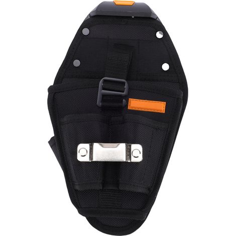Sac à outils multifonction 29 cm ceinture organiser pour électricien menuisier toile oxford épaisse résistante à l'usure (1/5)