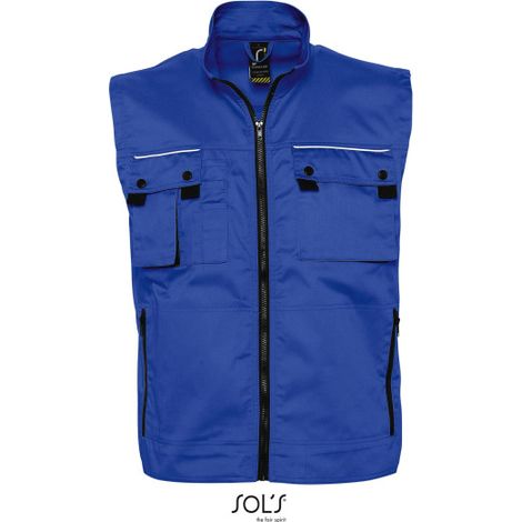 Chaleco De Trabajo SOL'S ZENITH PRO 3XL Azul bugatti