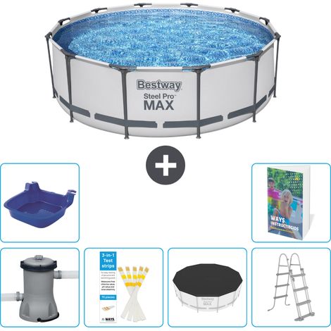 Bestway Piscina Bestway Steel Pro MAX Rotonda - 366x100 cm - 7-pezzi  S488 (1/4)