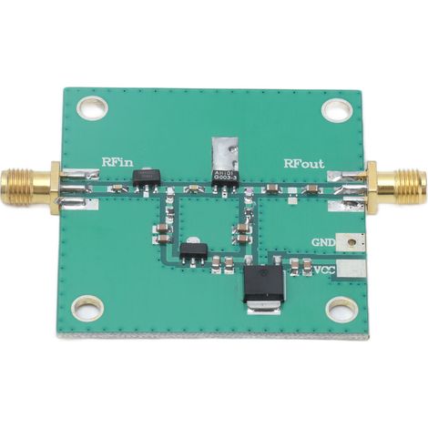 Module amplificateur RF large bande 20‑1500MHz, faible bruit, gain constant élevé, carte accessoire (1/5)