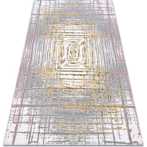 Teppich ACRYL USKUP Abstraktion 353 elfenbein / gelb multicolour 160x230 cm