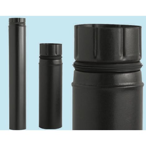 TUBO ALA PER STUFA A PELLET ECO 10X25 (1/2)