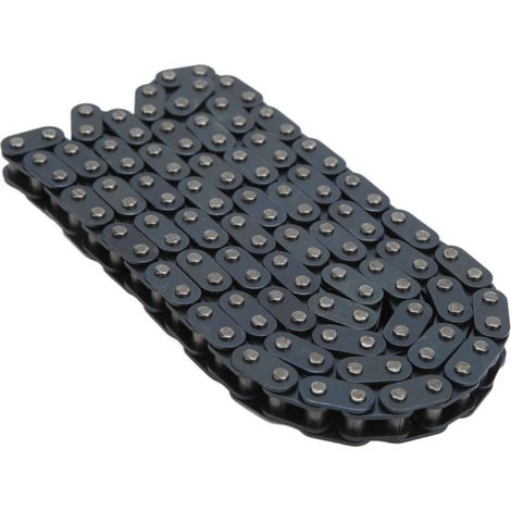 Chaîne à pignons T8F 116 maillons pour scooters, mini-motos, quads et VTT 2 temps 47cc et 49cc (1/5)