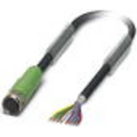 [NEUWERTIG] B-Ware Phoenix Contact 1404149 Sensor-/Aktor-Anschlussleitung 5 m Polzahl: 8 (1/2)
