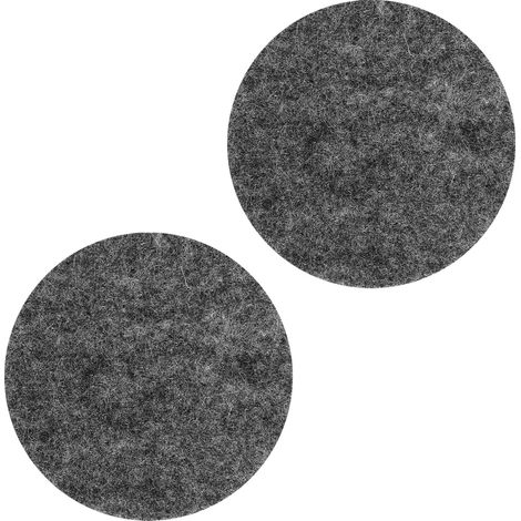 Almohadillas de fieltro autoadhesivas grises (juego de 2) FI 50 mm Vorstahl (1/5)