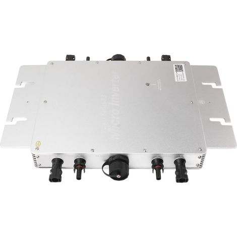 Onduleur solaire WVC 1400W connecté au réseau, micro-onduleur étanche en alliage, protection de circuit, convertisseur CC/CA, prise UE 100-240 V (1/5)