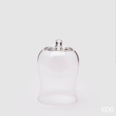 EDG Enzo De Gasperi Poretacandela Coppa a Innesto H 18 Cm D 10 Cm Natural Trasparente