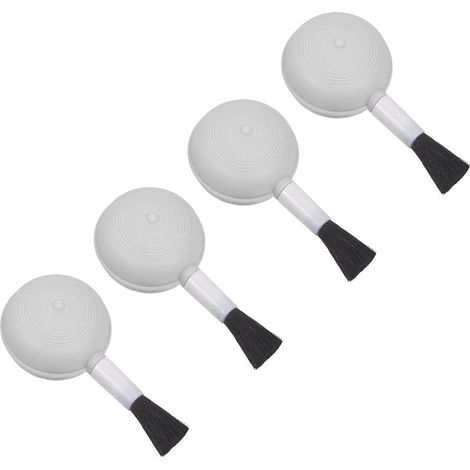 Set mit 4 Druckluftgebläsen und einer 20-mm-Reinigungsbürste für Laptop-Bildschirme und Tastaturabdeckungen – Grau (1/5)