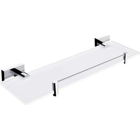 Nimco Keira - Regal mit Laufstall, 40 cm, mattiertes Glas/Chrom KE 22091BX-40-26 (1/2)