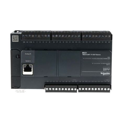 Modicon M221, contrôleur 40E/S PNP, port série, 24VCC - TM221C40T