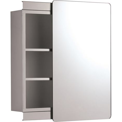 GEDY Kora specchio contenitore 1 anta 46X66 codice prod: 0000KO071300000 (1/4)