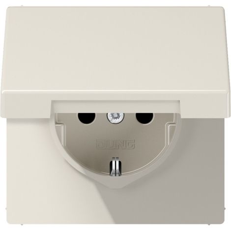 Jung SCHUKO-Steckdose 16A 250V Klappdeckel LS 1520 KL (1/2)