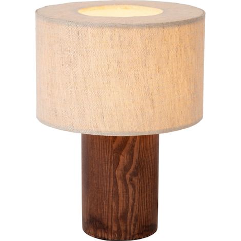 Lampe de table Tachina bois E14 - 06525/81/70 (1/2)