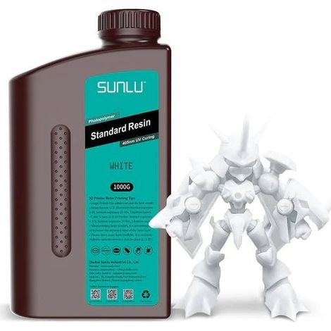 SUNLU Standard 3D Resin SUNLU Standard 3D Resin 1000g White