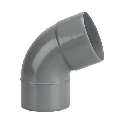 Coude MF 67°30 - Diamètre: 80 mm - GRIS (1/2)