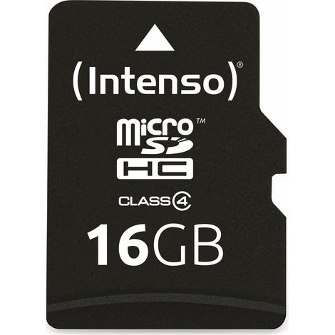 INTENSO MicroSDHC Card 16 GB (1/4)