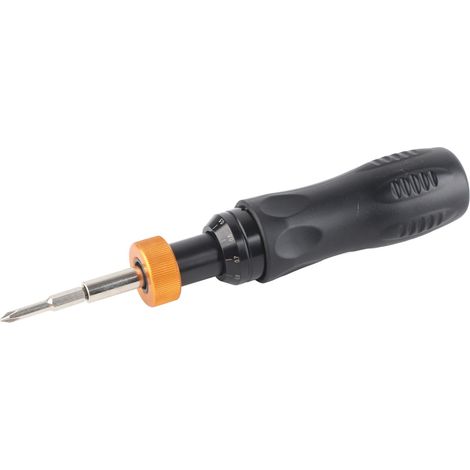 Outil de maintenance de haute précision en alliage 1‑6 (Nm) Tournevis dynamométrique réglable portatif avec embout (1/5)