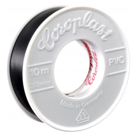Elektro-Isolierband 302 0,15 mm x 25 mm x 10 m schwarz C1722 (12 ROL)