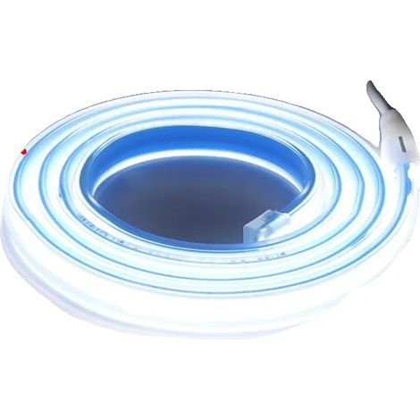 Ruban LED COB, Design Flexible, Classe d'Étanchéité IP67, BLANC, avec prise EU, 10m (1/2)