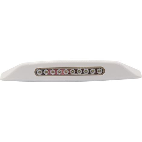 RV Waterproof LED Lighting 12V 24V Strong Magnetic Waterproof Long Cabin Lighting Super Bright Mobility Caravan Porch Light - Silver - Lamp (1/4)