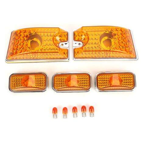Dachleuchtenabdeckung mit gelber Linse und LED – Ersatz für Hummer H2 SUT (2005–2009) – Beleuchtungszubehör (1/5)