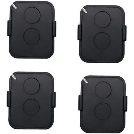 Lot de 4 Télécommande, 2 Canaux Télécommande Portail 433MHz avec Code Tournant Sécurisé, Compatible avec Récepteurs Automatisés (1/5)