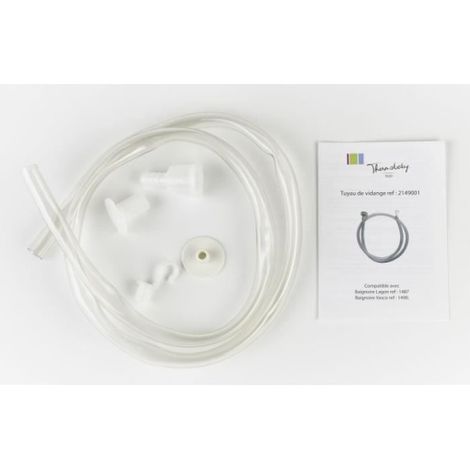 Thermobaby - Tuyau de vidange baignoire lagon & vasco blanc