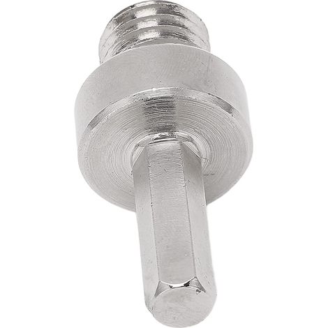 Adaptateur de Meuleuse d'angle de Perceuse électrique, Adaptateur d'arbre de Foret à Noyau, Convertisseur de Foret à Chanfrein biseauté pour Foret à Noyau fileté, Forets à (1/5)