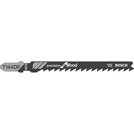 Bosch  PRO  Wood  precise  T144DP  Hoja  de  sierra  de  calar  100  mm  25  pzas.  -  2608633A39