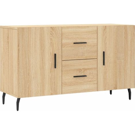 Credenza cassettiera cassettiera mobile contenitore organizer cucina soggiorno soggiorno Sonoma 100 x 36 x 60 cm derivati del legno marrone 020031469