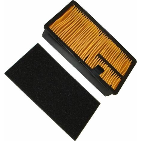 Filtro de aire compatible con Kubota Aixam Diesel 500 y más, papel limpiador de espuma Spong 16667-11080 (1/3)