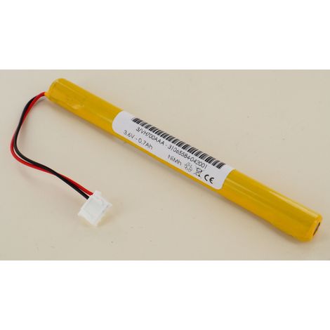 Batterie 3.6V 700mAh NiMh pour BAES (3VH700AAA)