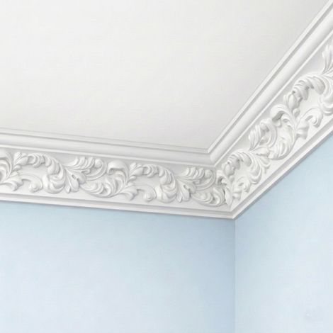 Corniche plafond C189 7 x 7,2 cm - Polyuréthane Cimaises &+ (1/3)
