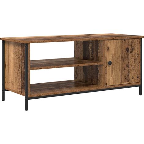 Meuble TV，Banc TV，Armoire TV Bois ancien 100 x 40 x 45 cm Bois d'ingénierie CFW842806 (1/5)
