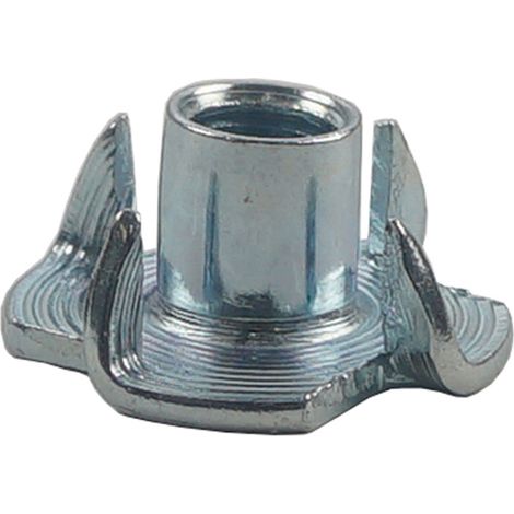 Unifix Class 4 4-Pronged Tee Nuts BZP - M6 x 9.0 (1/2)