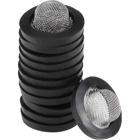 12Pcs Rondelles plates en caoutchouc (1/4)