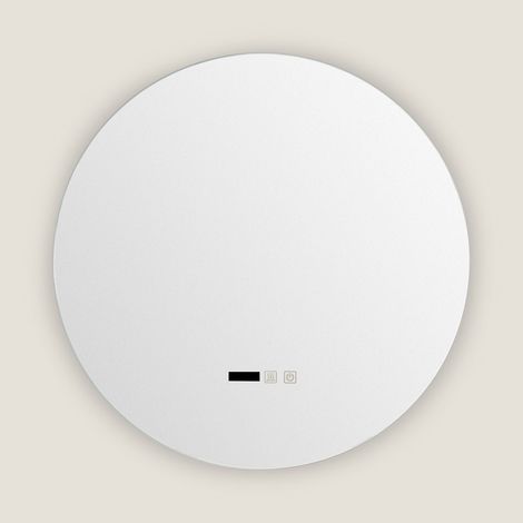 Badezimmerspiegel mit LED-Licht und Antibeschlag Ø60 cm Big Volpe Wählbar (Warm-Neutral-Kalt)
