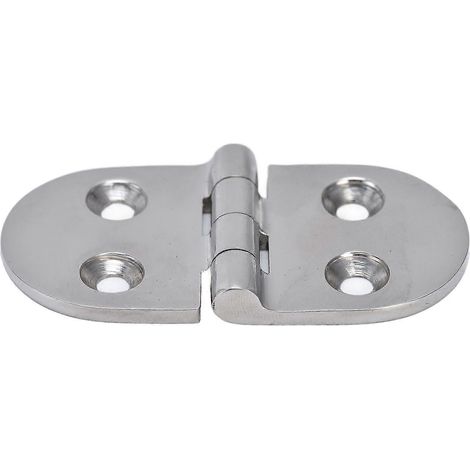 Charnières de qualité marine en acier inoxydable 316, charnière ovale à 4 trous pour portes de rangement de bateaux (1/5)
