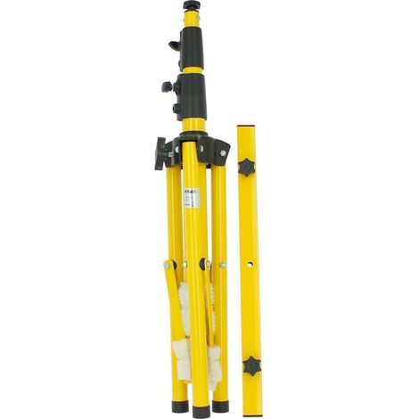 Arum Lighting – Trépied extensible pour projecteur – Hauteur réglable 60 à 150 cm – Pieds larges pour stabilité – Conception en métal durable