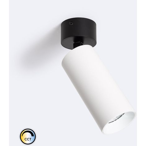 Applique LED Superficie 18W Alluminio Misoh (2700K - 4000K - 6000K) 38º Nero / Bianco CCT (1/5)