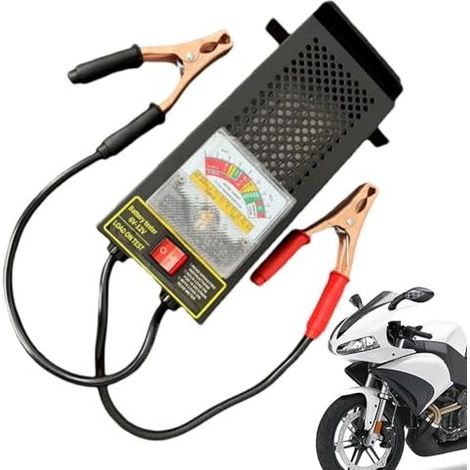 12V Kfz-Batterietester – Hochleistungs-Kfz-Werkzeug – Multimeter-Spannungsmesser für Rasenmäher, Wohnmobile, Motorräder, ATVs, Boote, Fahrzeuge, Autos und Motoren (1/5)