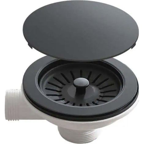Plados KITBLACK1 piletta di scarico Nero