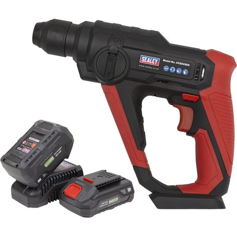 Sealey SV20 Series SDS Plus Cordless Rotary Hammer Drill Kit 20V - 2 Batteries CP20VSDSKIT (1/5)
