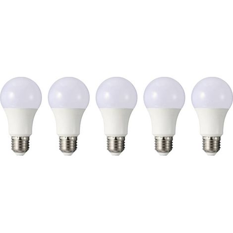 Sygonix SY-6649654 LED CEE F (A - G) E27 10 W = 75 W blanc chaud (Ø x H) 60 mm x 113 mm 5 pc(s) (1/4)