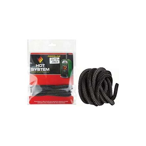 GUARNIZIONE TONDA PER ALTE TEMPERATURE FIBERLINE- - mm.10x2,5 mt. - 6 pezzi