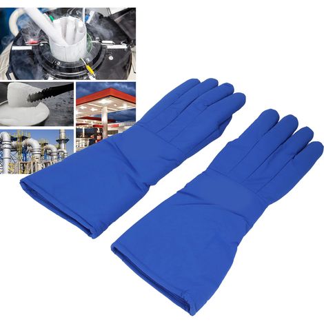 Gants résistants aux basses températures pour l'azote liquide, gants de remplissage de gaz pour chambres froides, gants de protection contre les engelures, gants de protection contre le froid pour le (1/5)